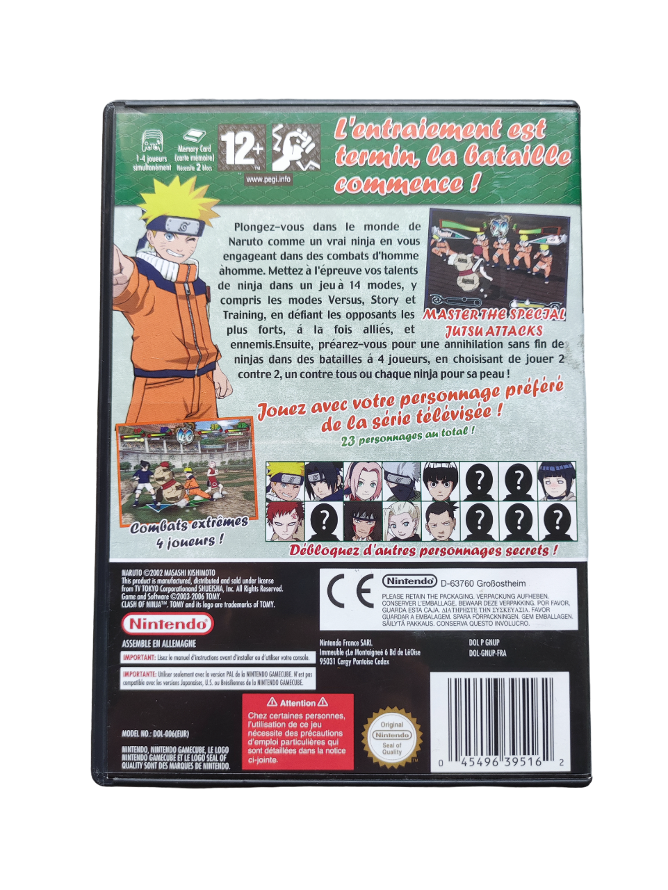 Naruto : Clash of Ninja GameCube