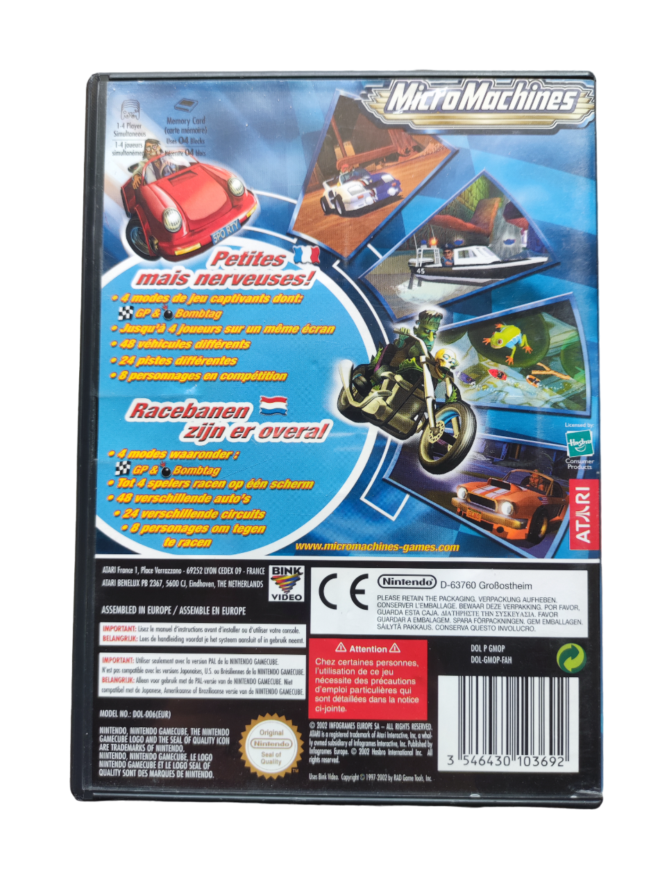 MicroMachines - Nintendo Gamecube
