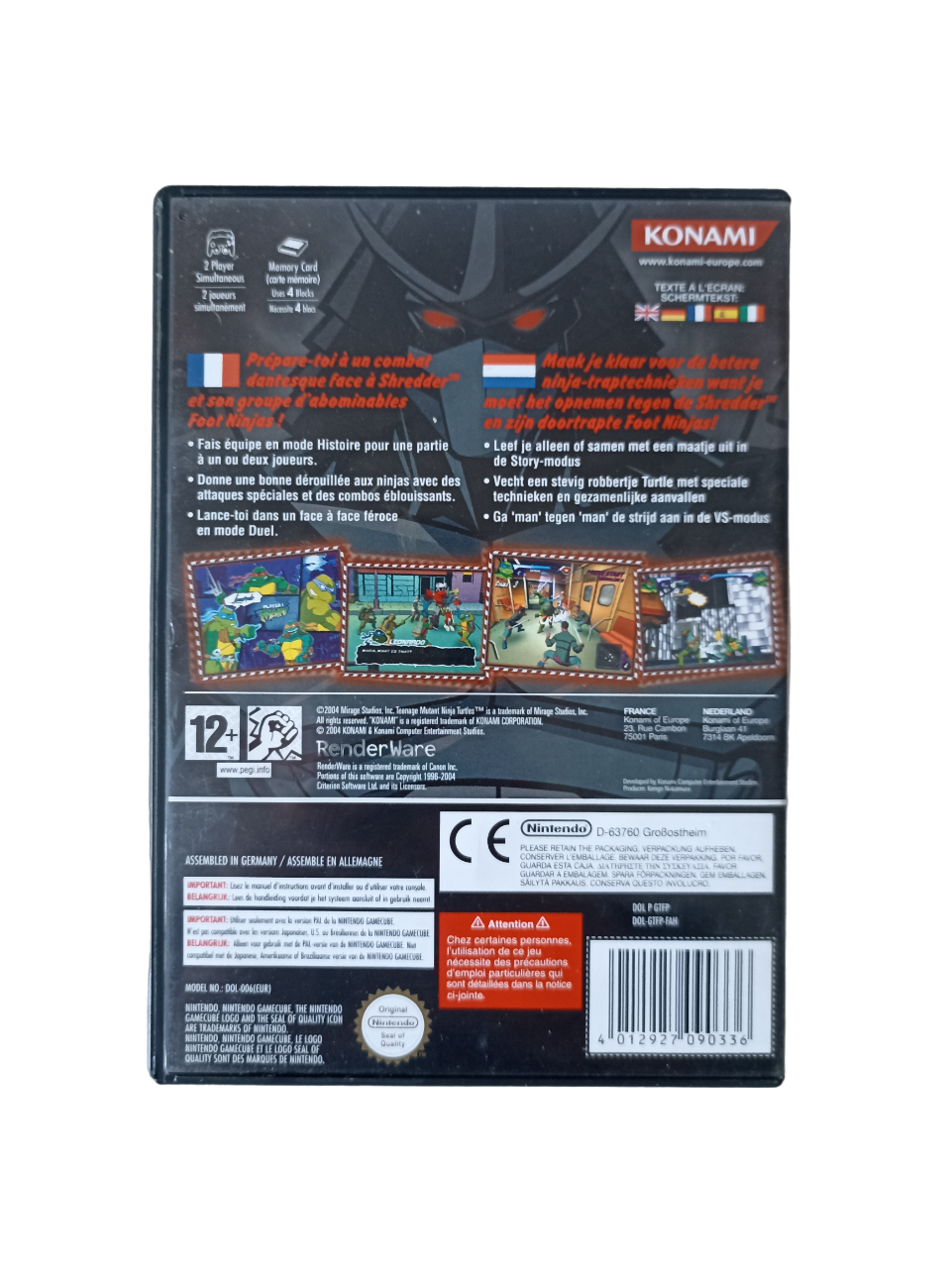 Teenage Mutant Ninja Turtles (Précommande)
