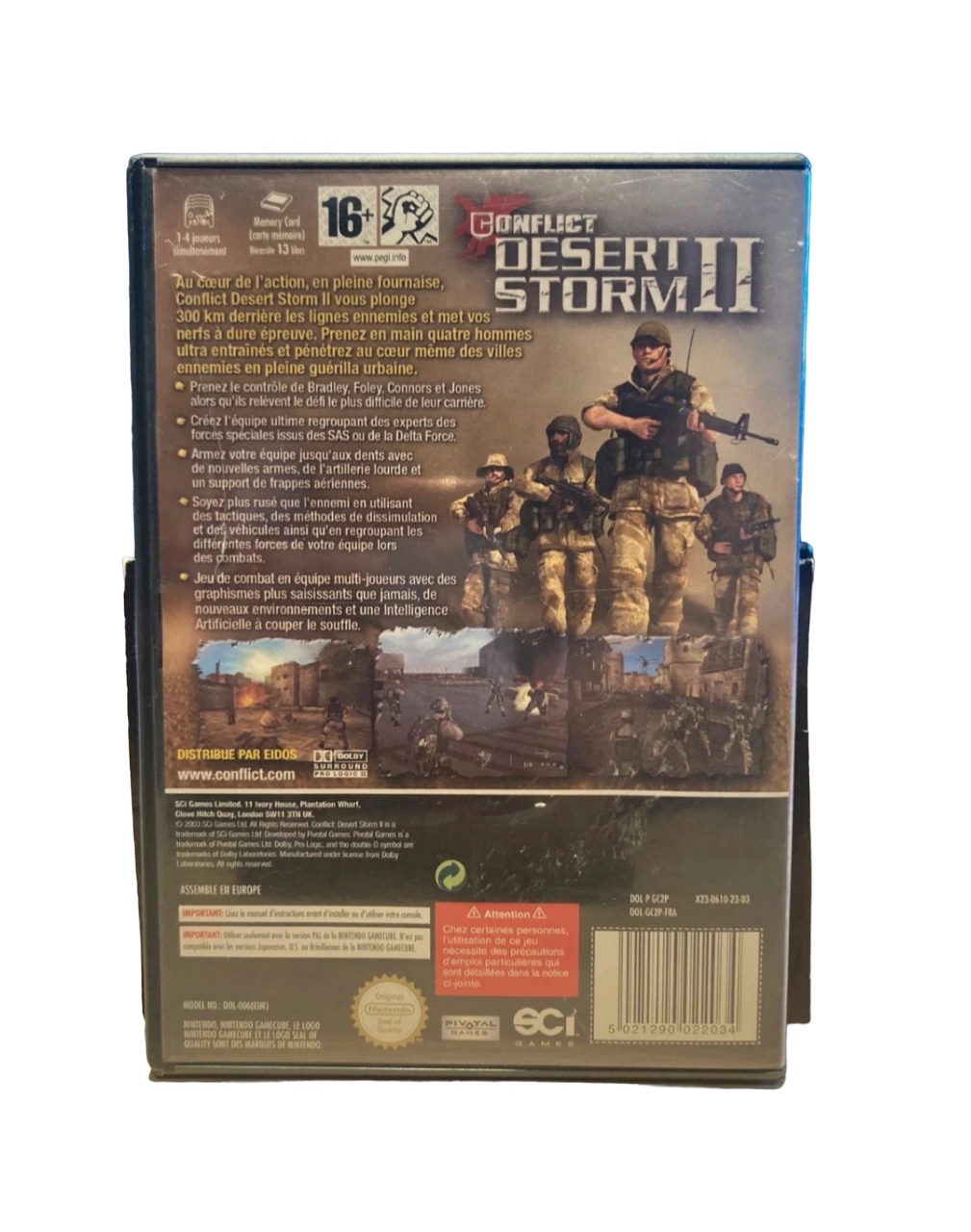 Désert Storm II GameCube
