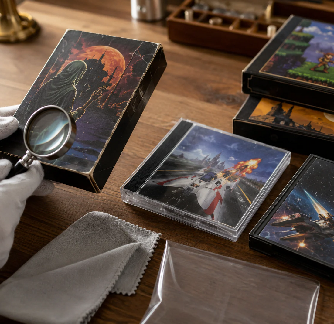 Comment évaluer l’état d’une boîte de jeu rétro ? Le guide du collectionneur
