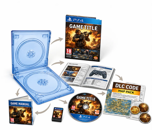 Compléter un jeu rétro : notice, flyer, dépliant, chaque détail compte