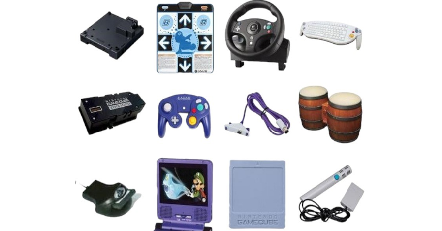 Liste des Différents Accessoire GameCube