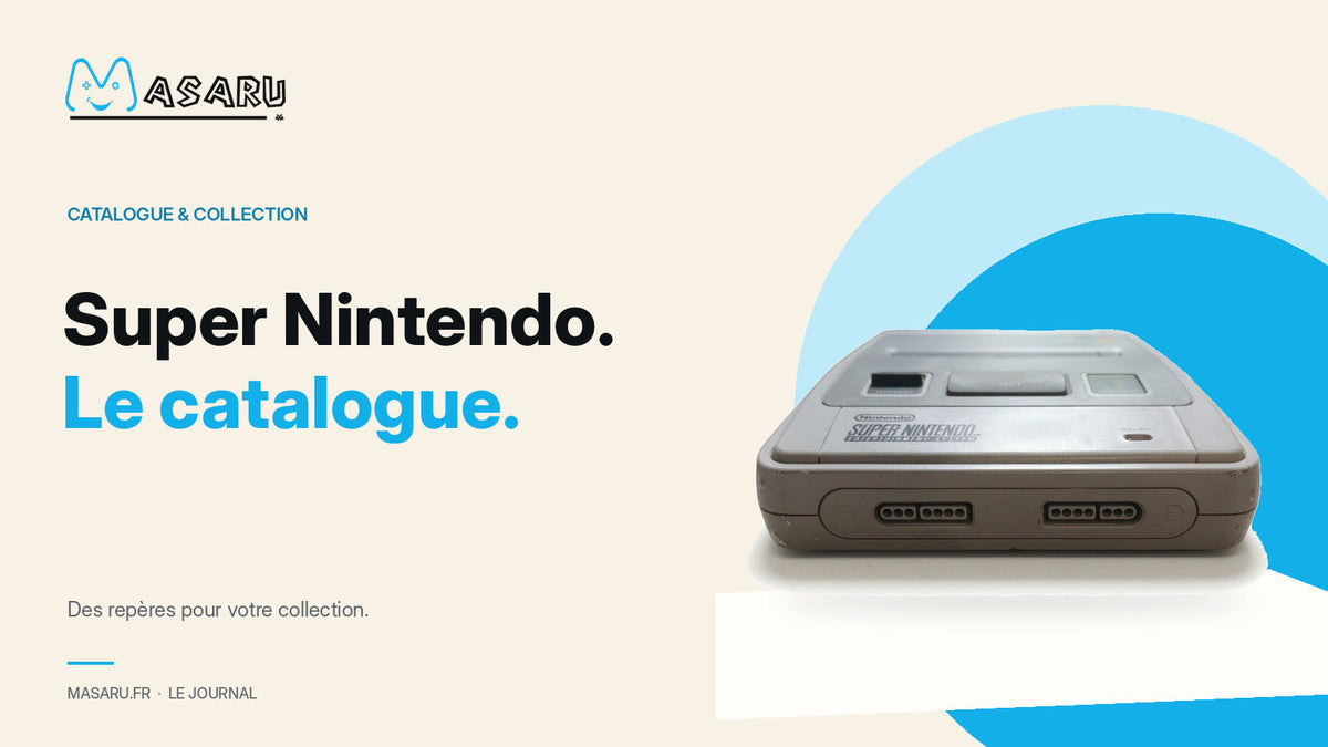Console Super Nintendo européenne pour découvrir son catalogue de jeux.