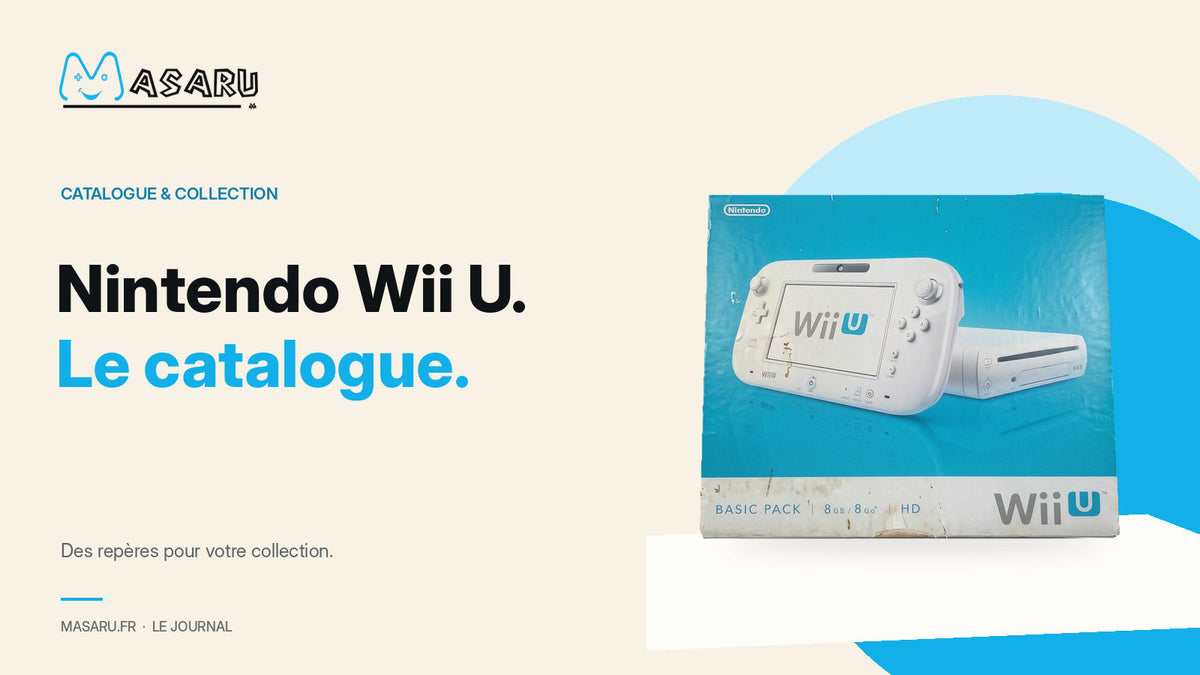 Boîte Nintendo Wii U Basic Pack pour la liste de jeux Wii U.