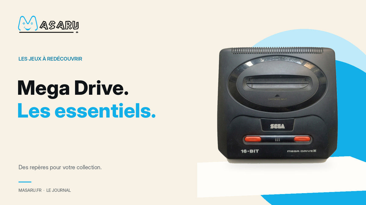 Console Sega Mega Drive pour découvrir ses jeux incontournables.