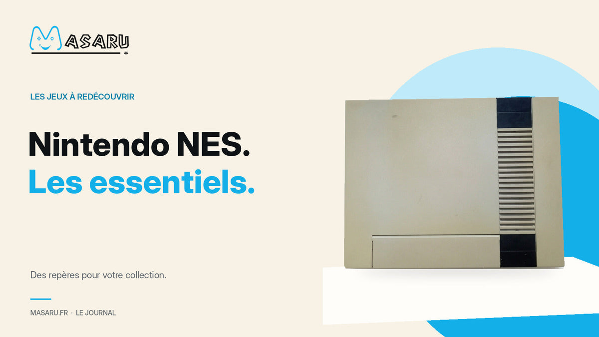 Console Nintendo NES originale pour découvrir ses jeux incontournables.