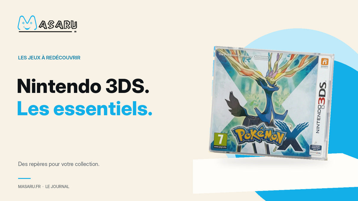 Photo du jeu Pokémon X sur Nintendo 3DS issue des visuels Masaru.
