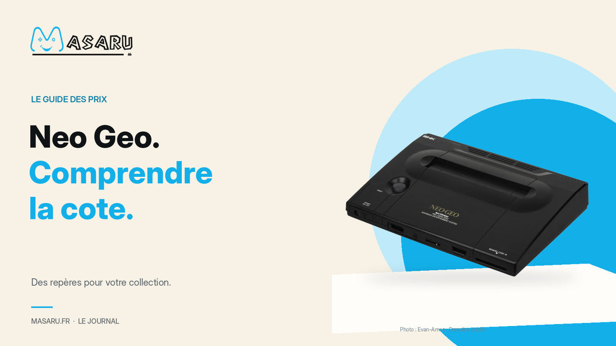 Console SNK Neo Geo AES pour le guide de prix. Photo Evan-Amos, domaine public.