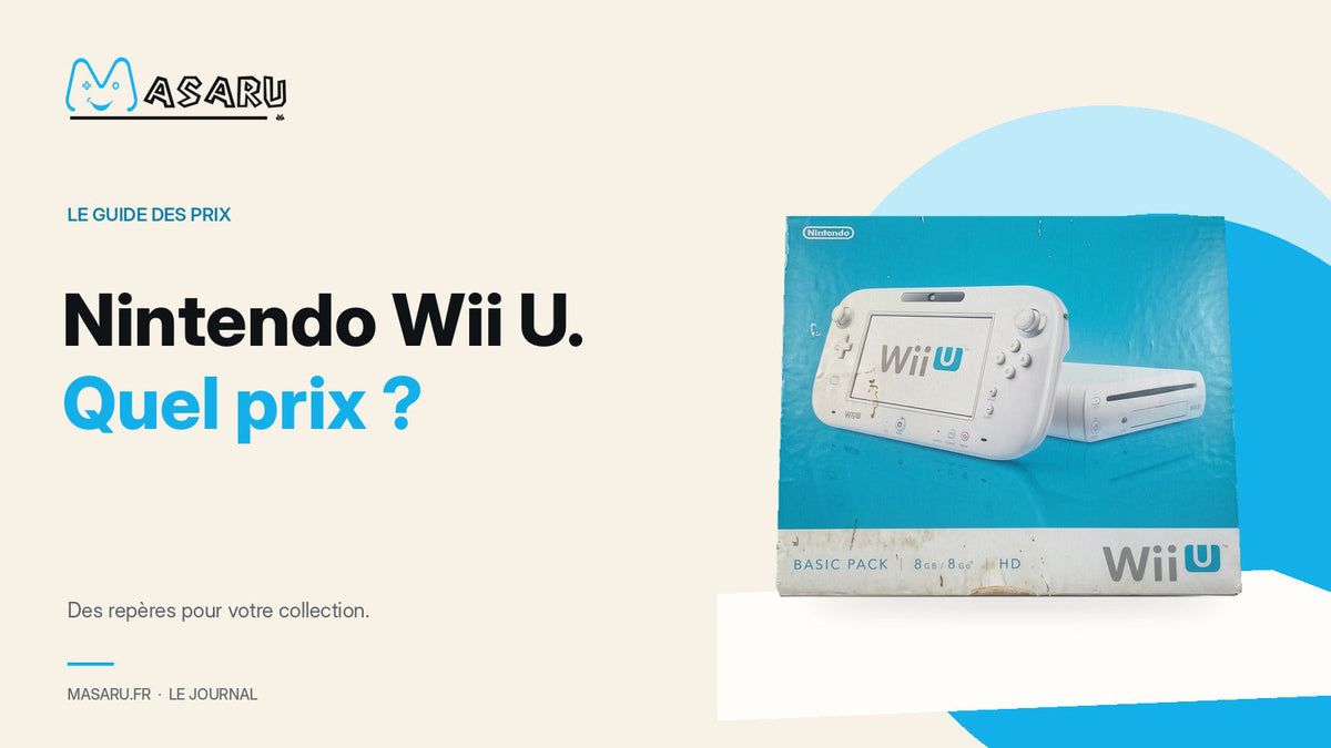 Boîte Nintendo Wii U Basic Pack pour le guide des prix.