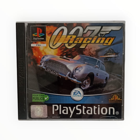 Jeu 007 Racing complet pour PlayStation 1 version PAL FR