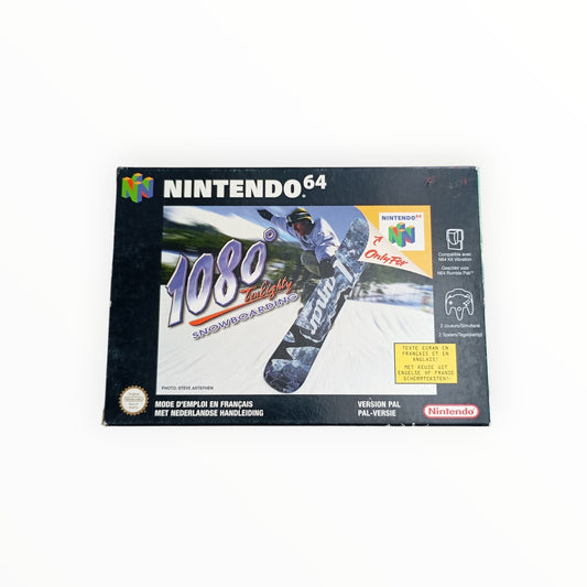 1080° Snowboarding complet sur Nintendo 64 avec boîte et notice