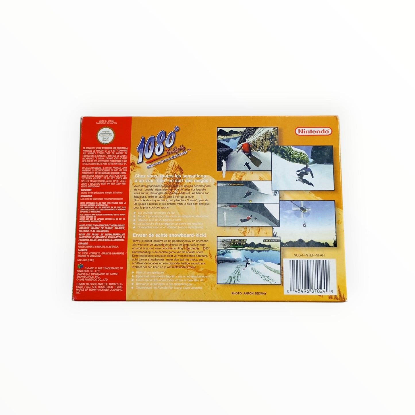 1080° Snowboarding – Nintendo 64 (complet) FRA - Masaru