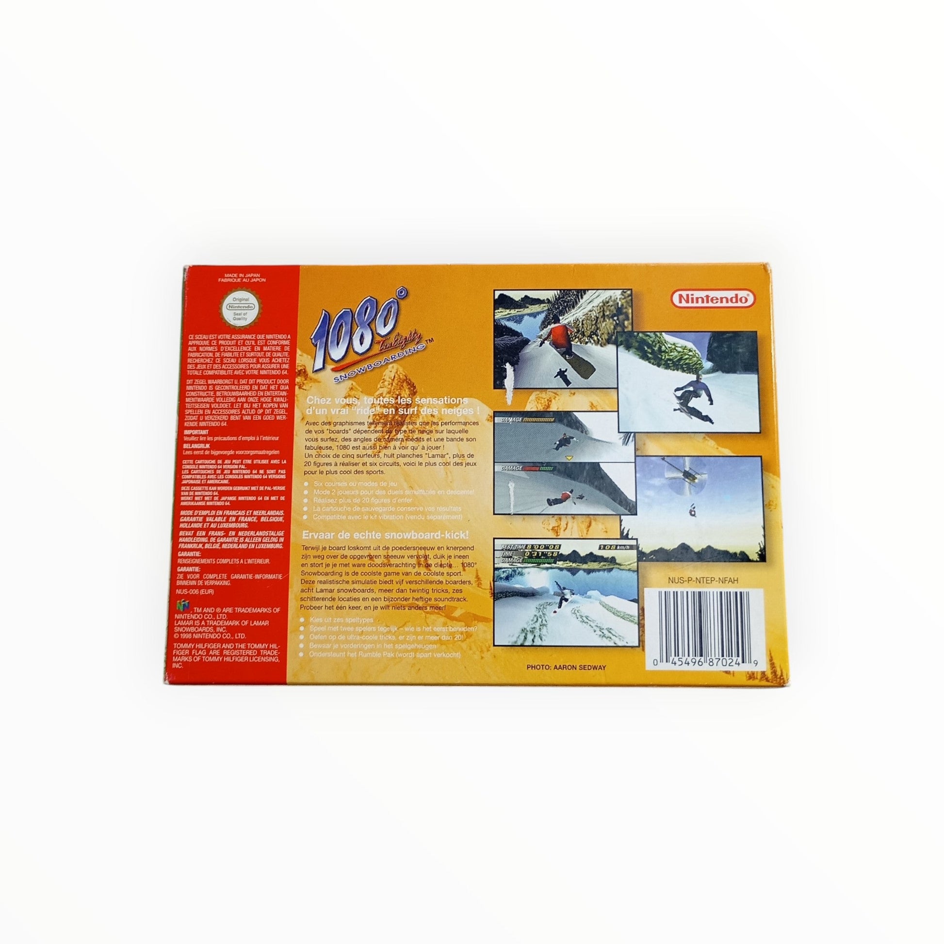 1080° Snowboarding – Nintendo 64 (complet) FRA - Masaru