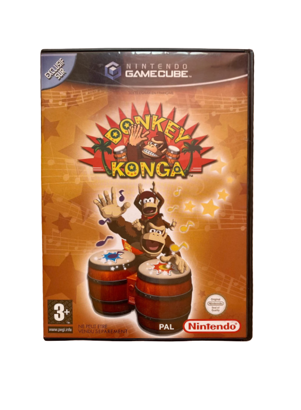 DK Bongo complet + jeu donkey konga GameCube