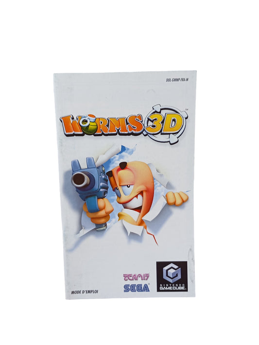 Notice Worms 3D GameCube