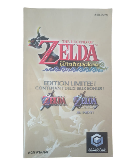 Notice Zelda Wind Waker Edition Limitee