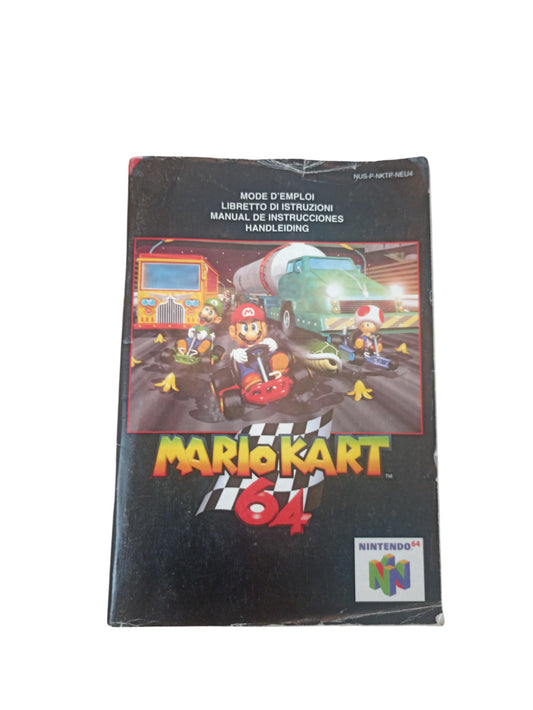 Notice Mario Kart Nintendo 64