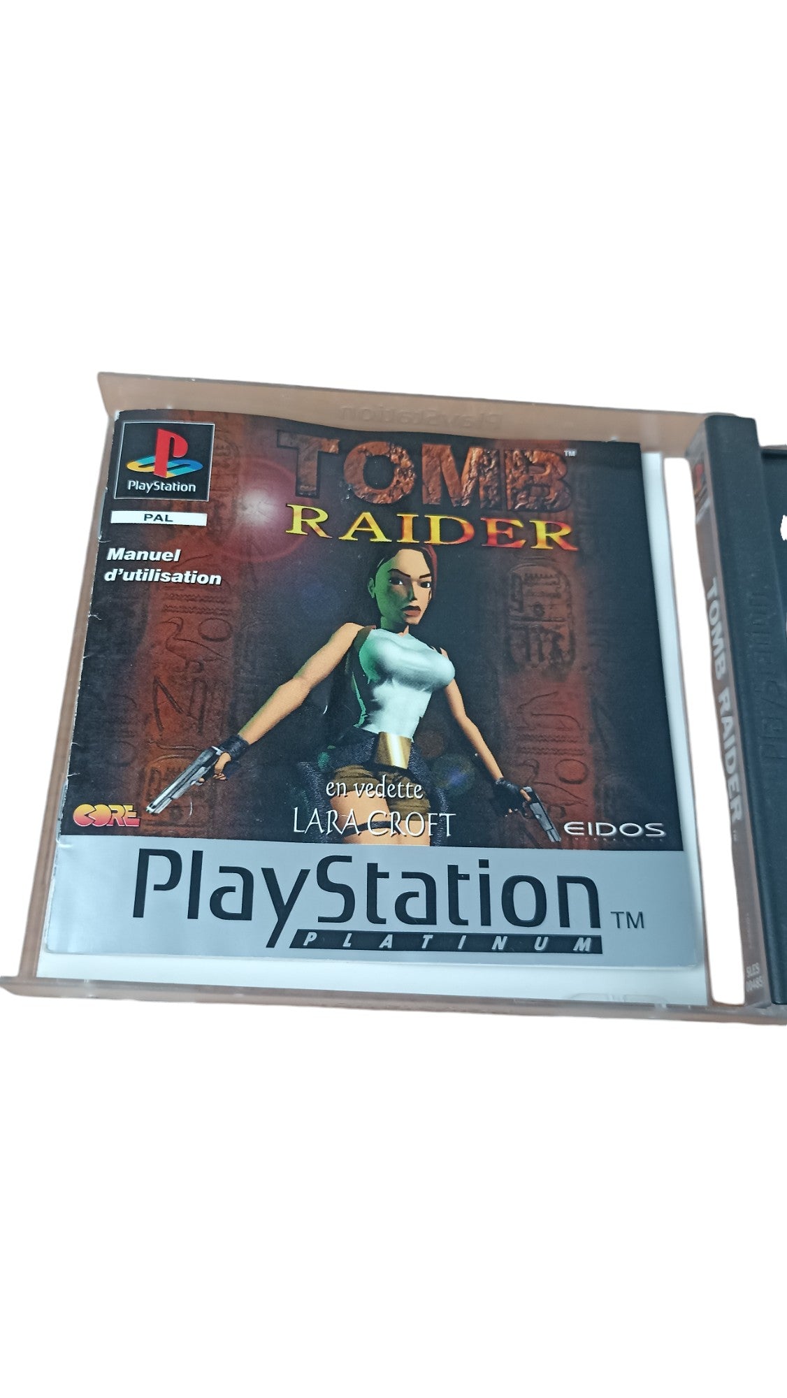 Tomb Raider (1996) Version Platinium PSone