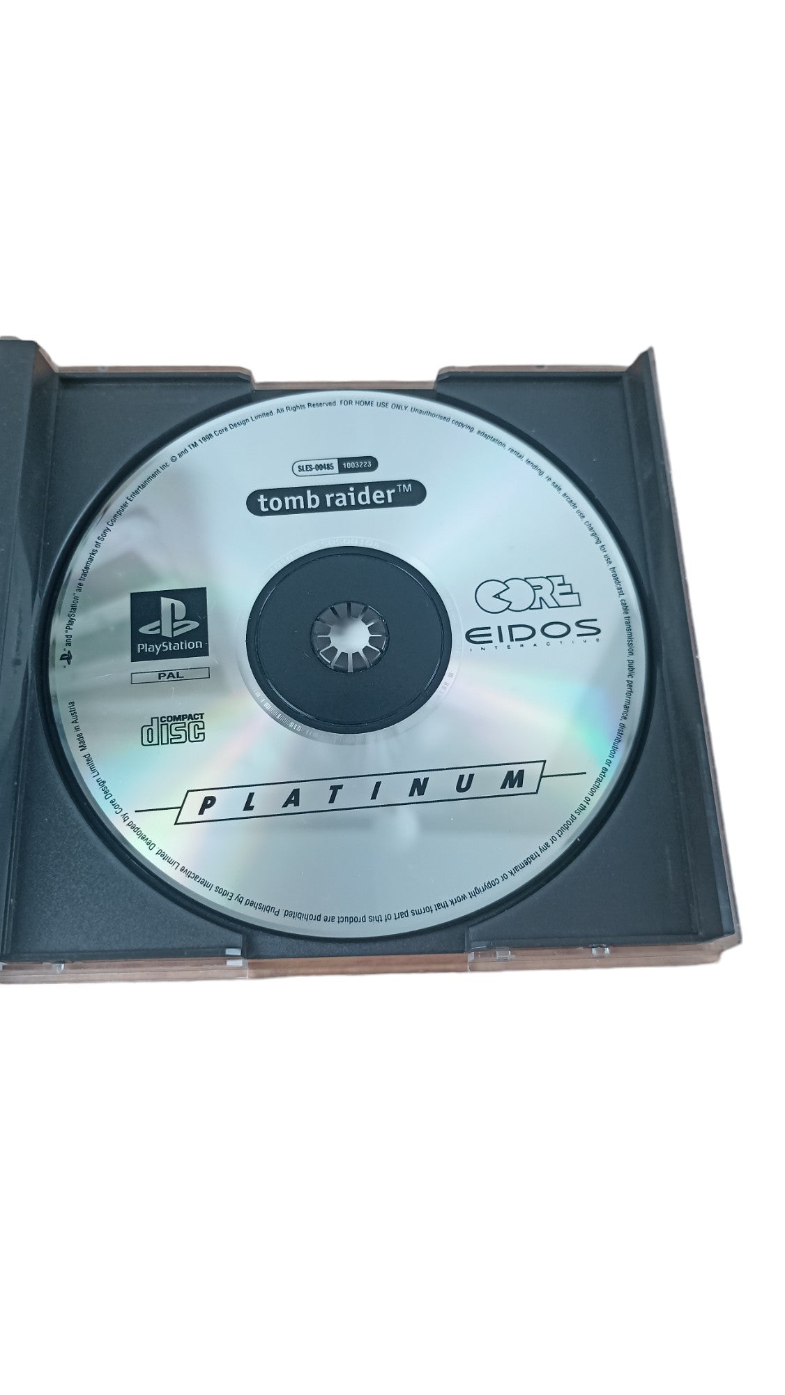 Tomb Raider (1996) Version Platinium PSone