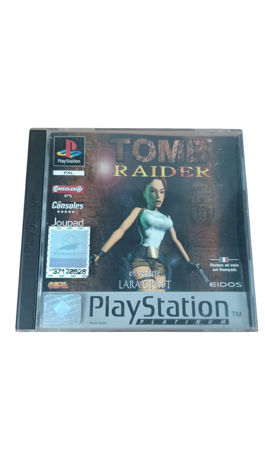 Tomb Raider (1996) Version Platinium PSone