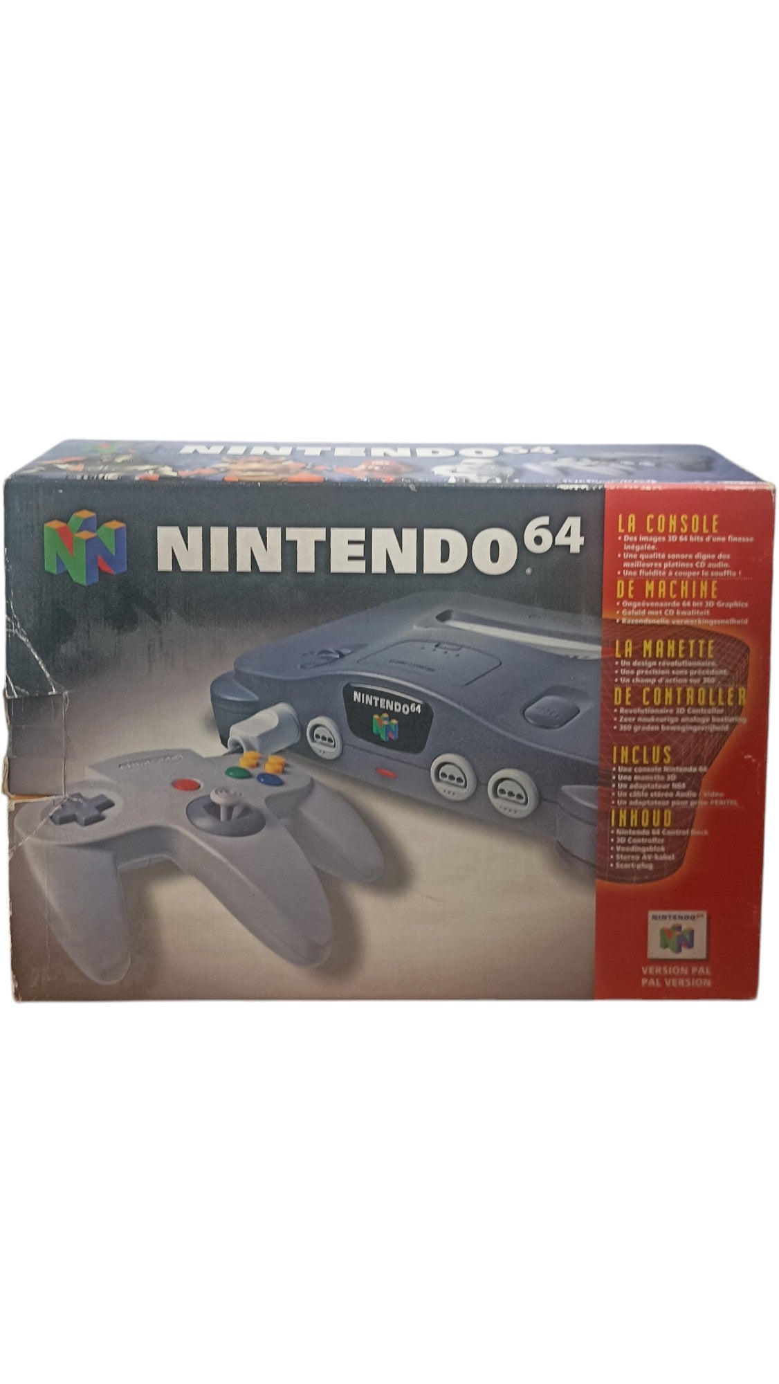 Boite seule Console Nintendo 64