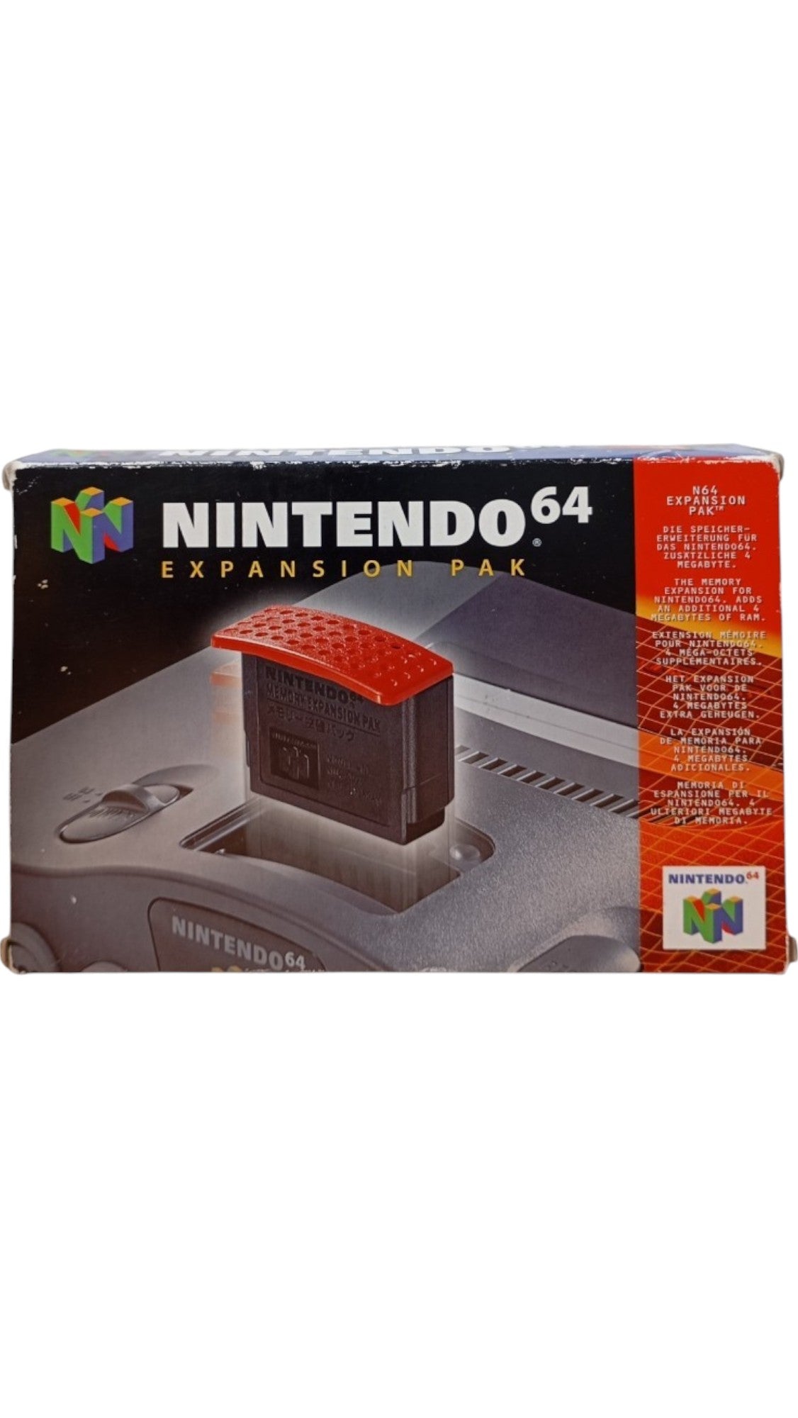 Expansion Pak Nintendo 64 en boîte