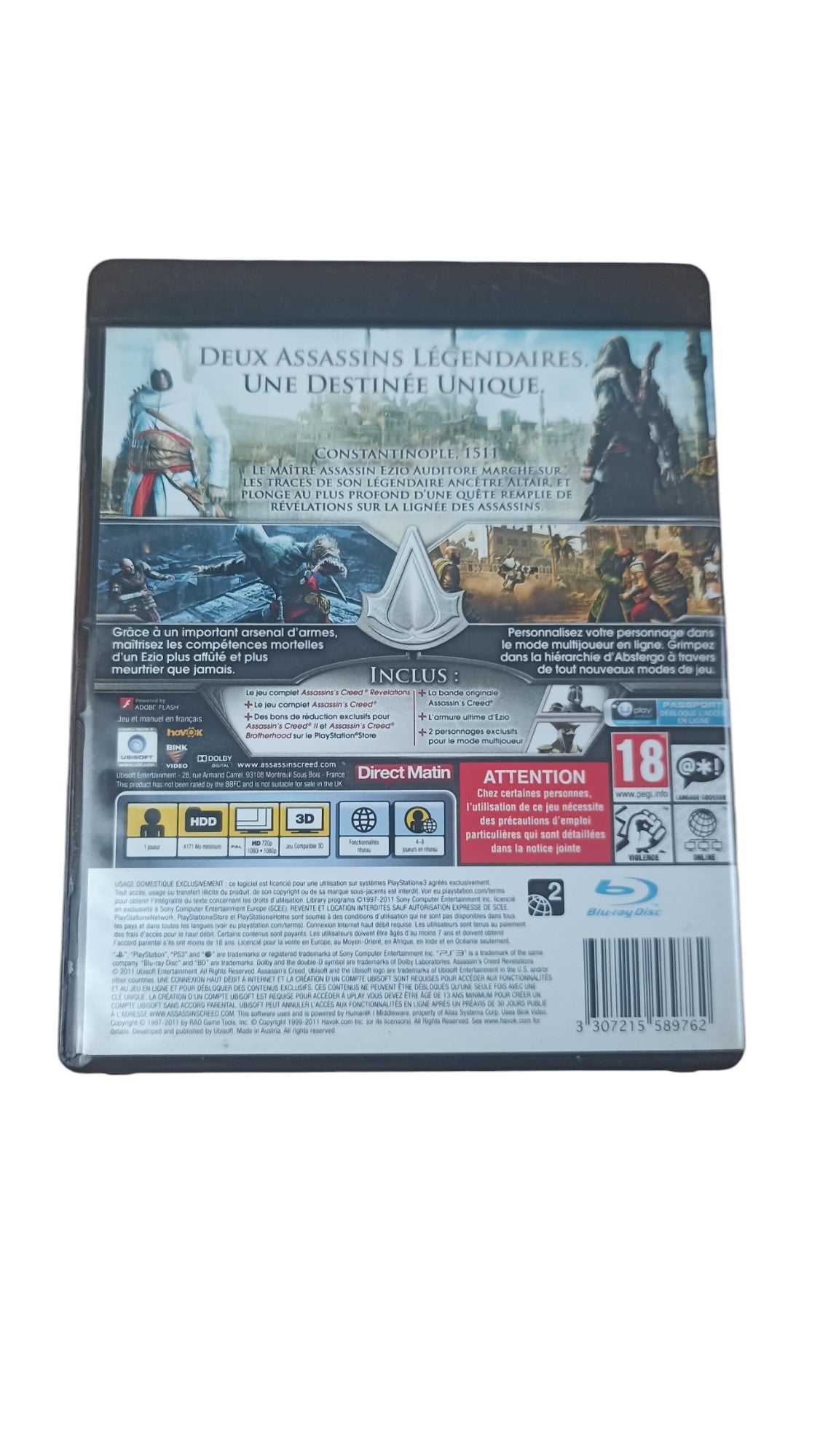 Assassin's Creed : Revelations Edition Spécial Playstation 3 (PS3)