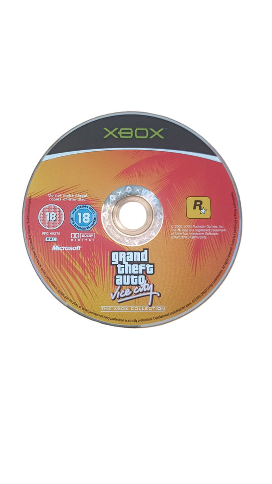 CD Grand Theft Auto : Vice City Xbox