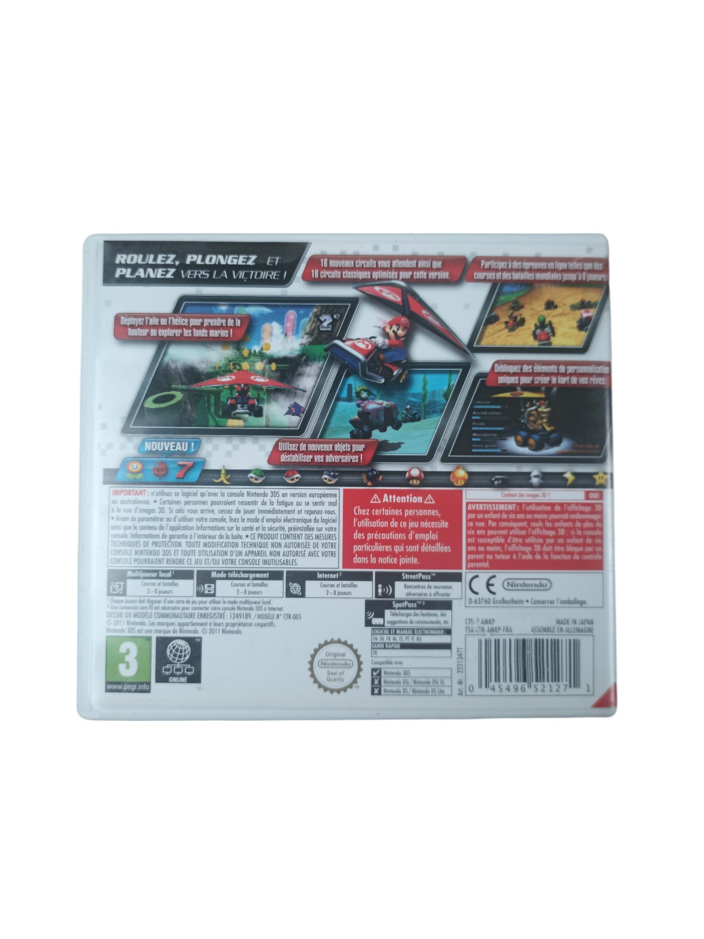 Mario Kart 7 Nintendo 3DS