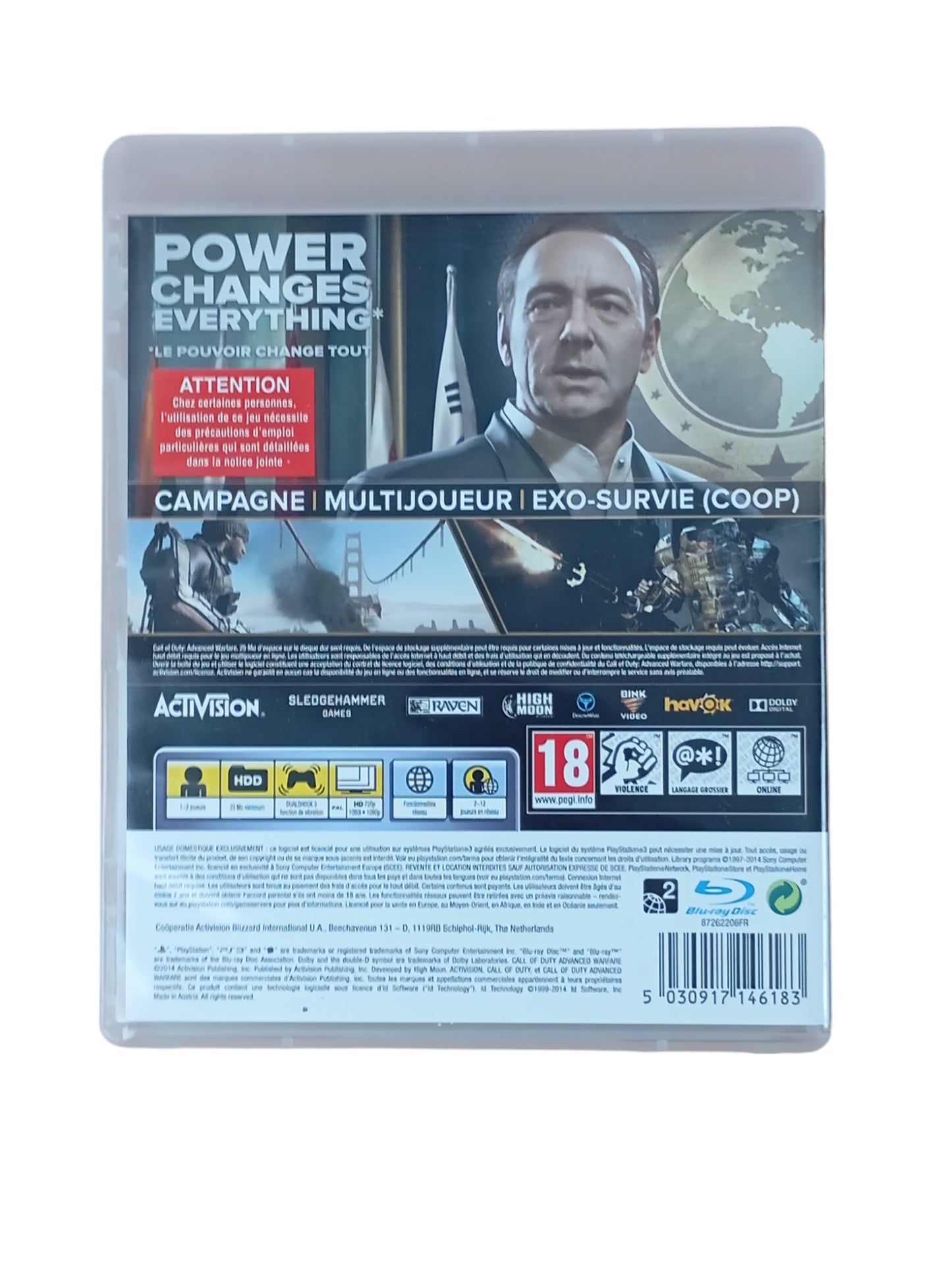 Call of Duty : Advanced Warfare Playstation 3