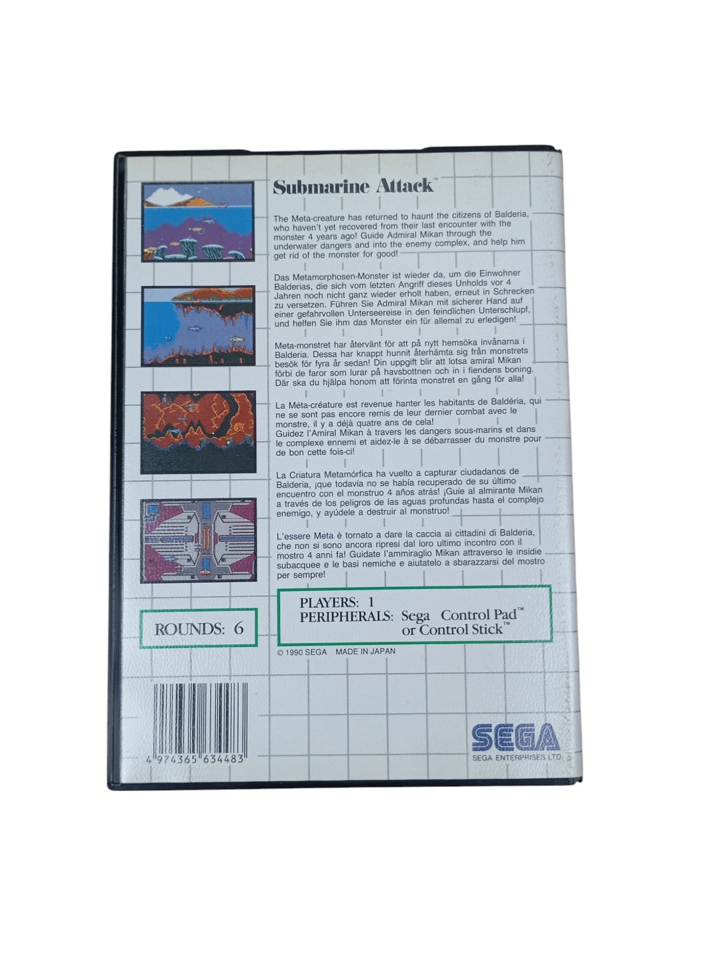 Submarine Attack Master System