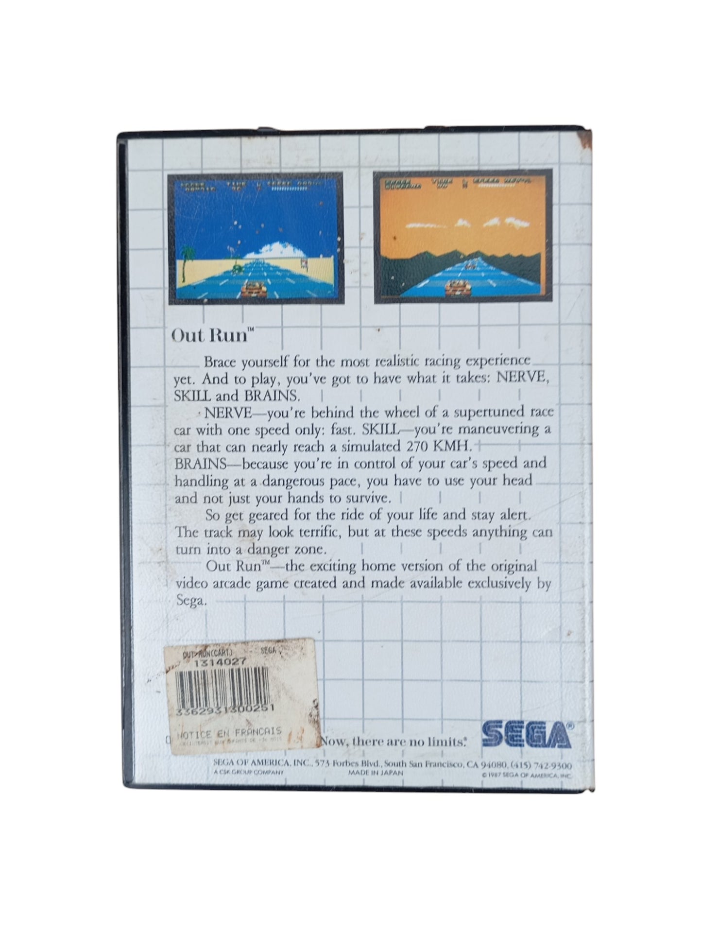 Out Run sega Master System