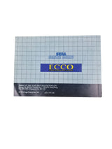 Notice Ecco Game Gear