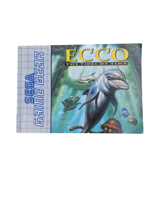 Notice Ecco Game Gear