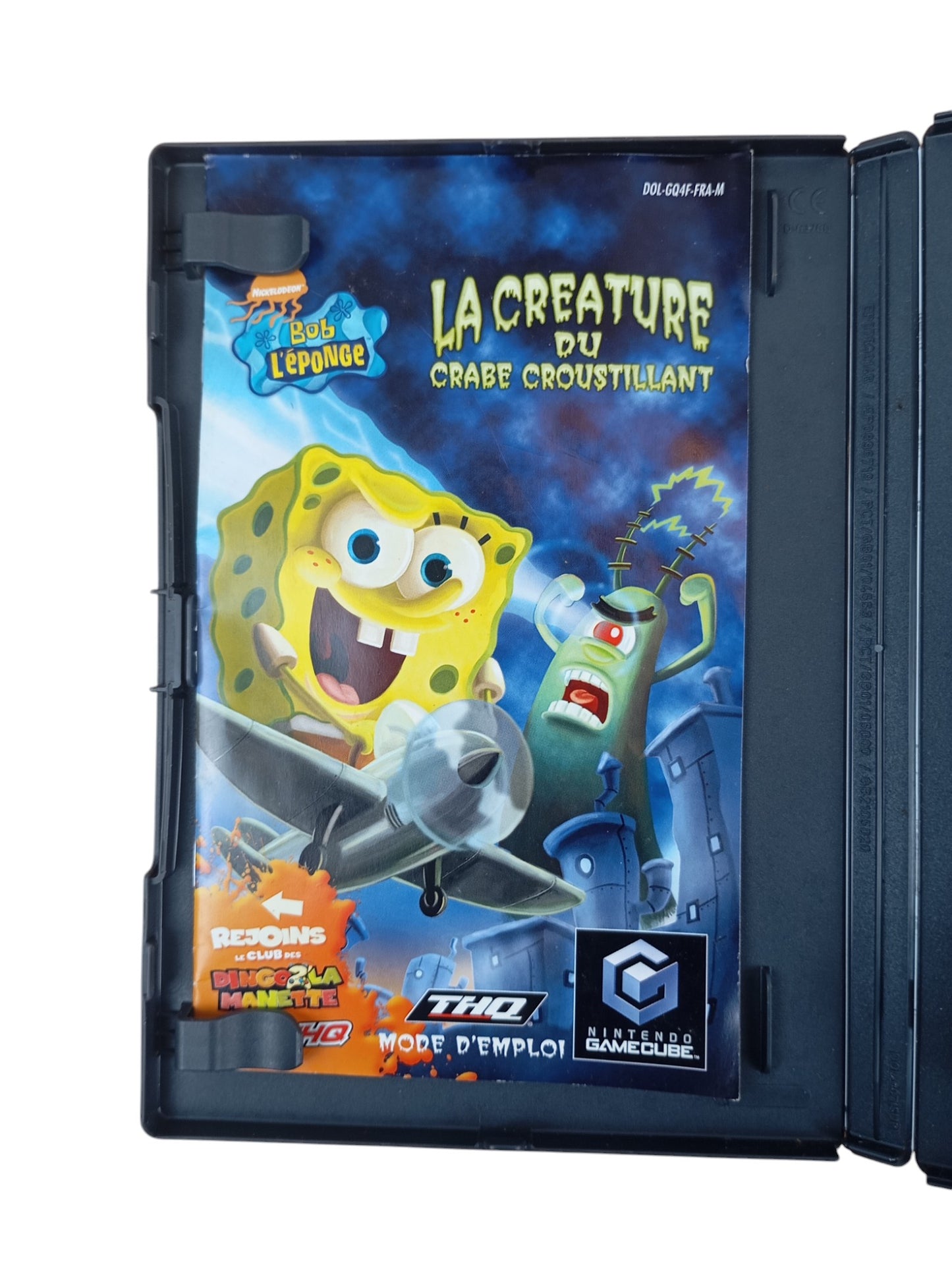 Bob l'Eponge La créature du crabe Croustillant GameCube