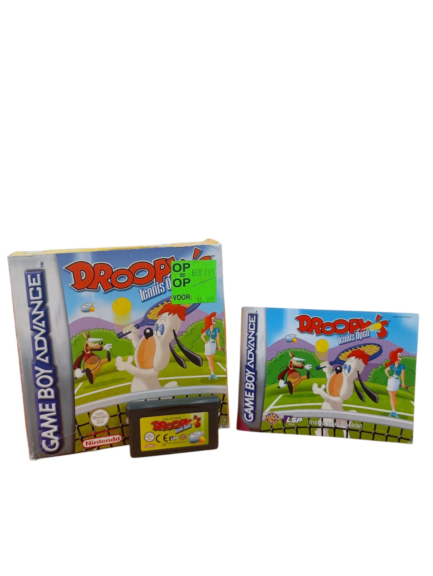 Droopy's Tennis Open Game Boy Advance