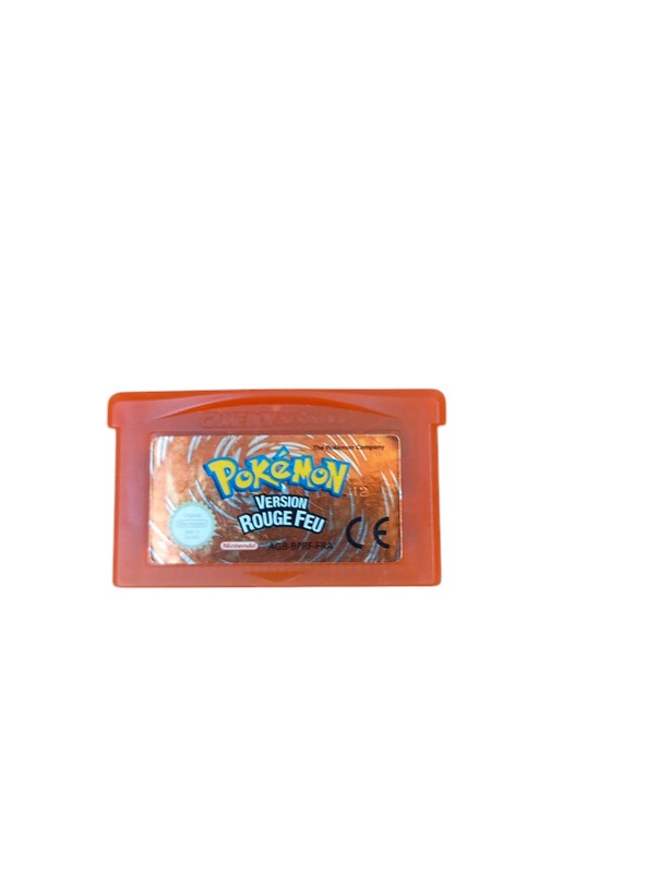 Pokémon Rouge Feu Game Boy Advance Complet FRA