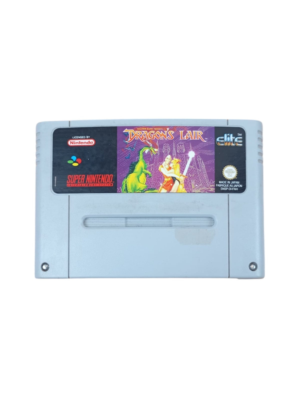 Dragon's lair Super Nintendo (SNES)