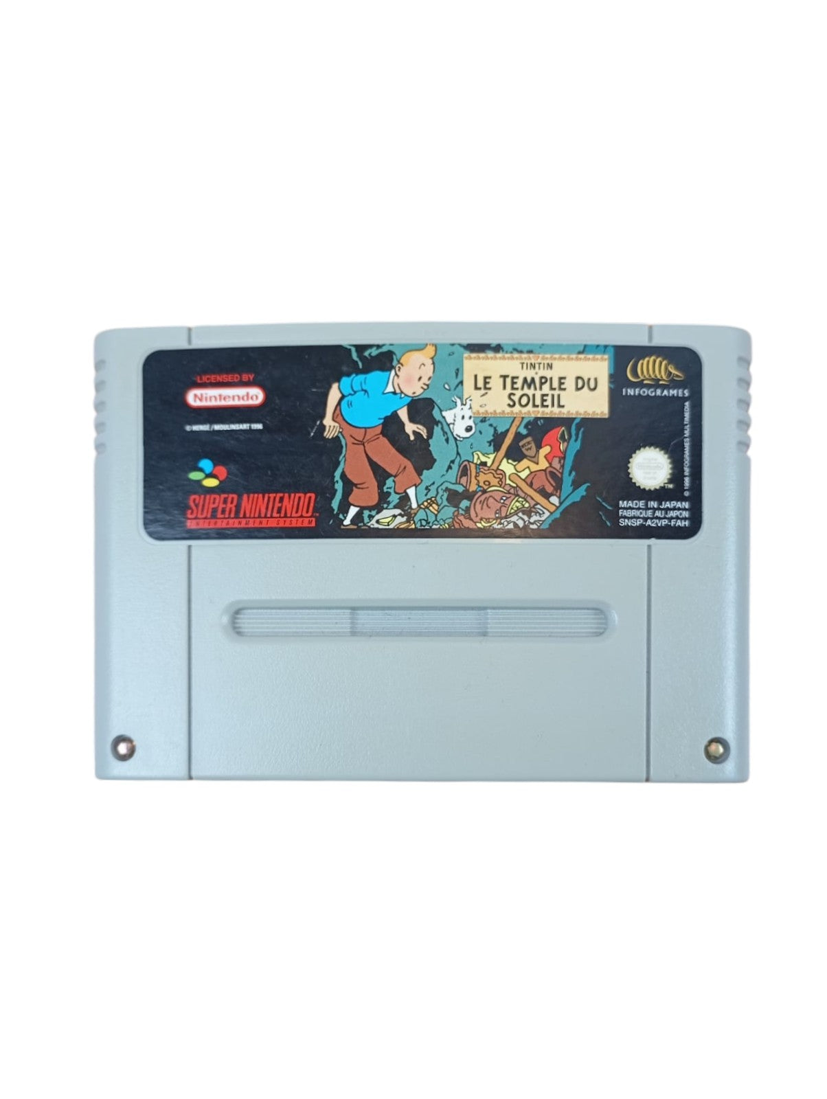 Tintin Le Temple Du Soleil Super Nintendo (SNES)