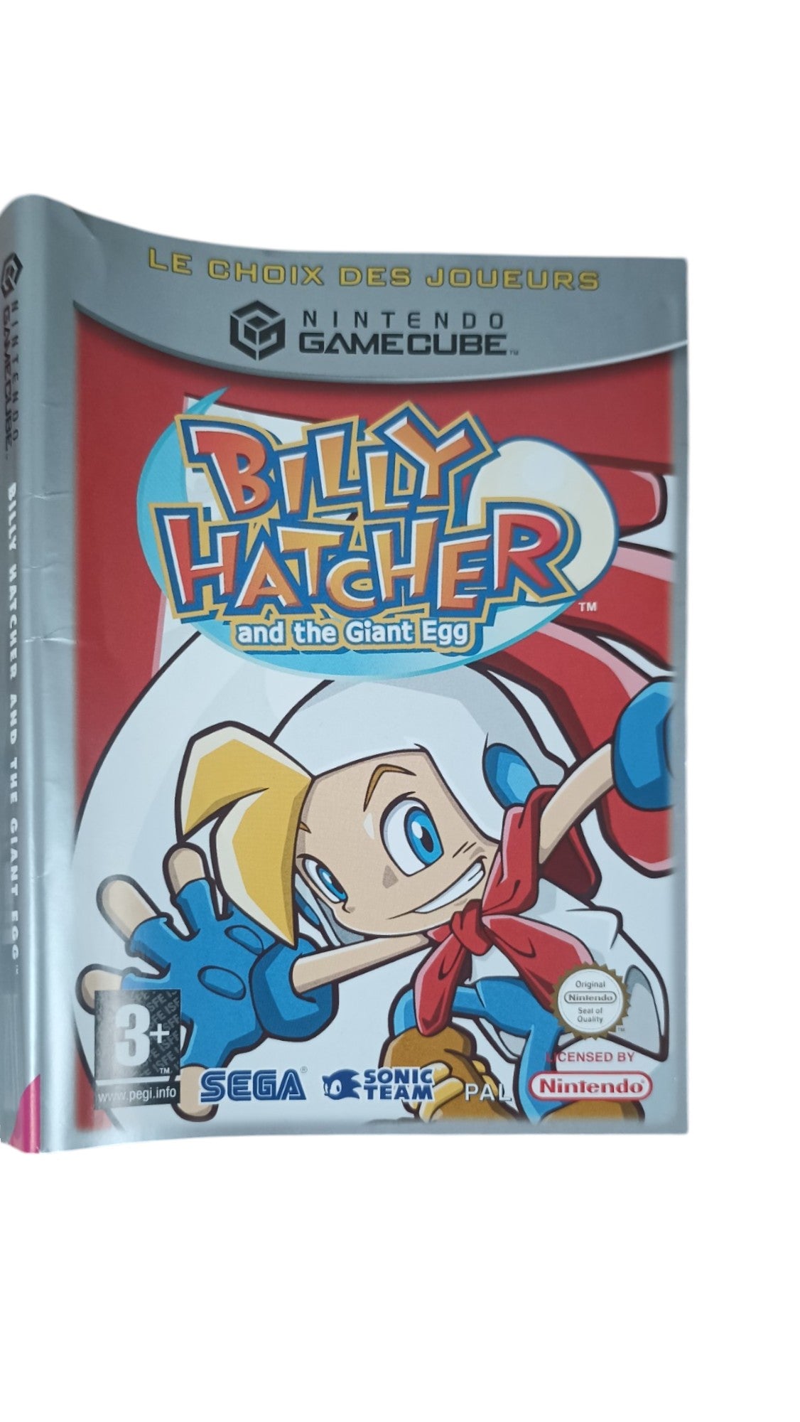 Jaquette Billy Hatcher "Le Choix Des Joueurs"