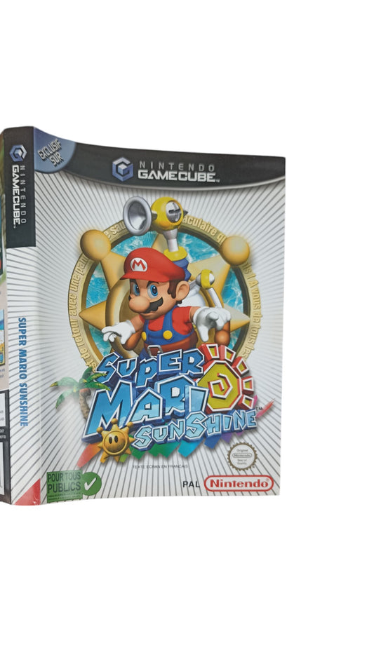 Jaquette Super Mario Sunshine GameCube