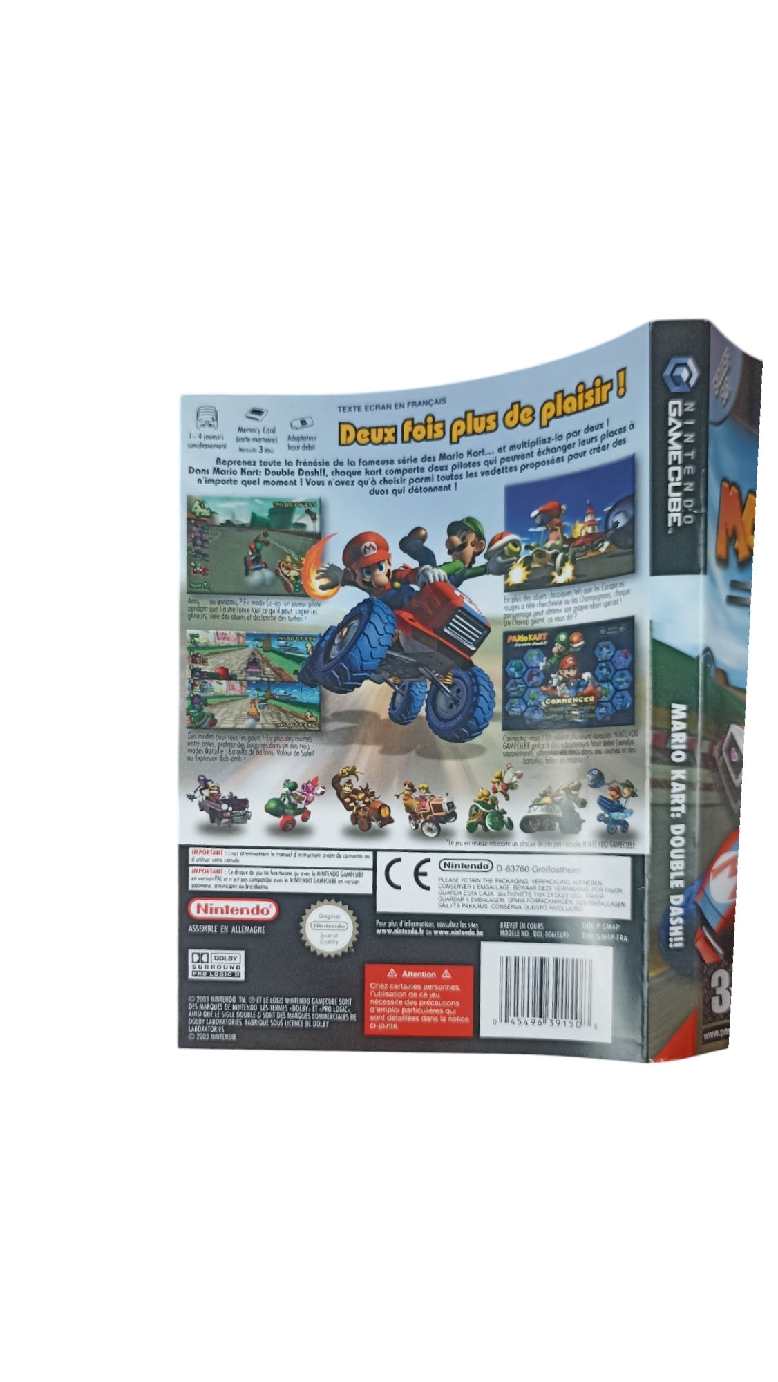 Jaquette Mario Kart Double Dash GameCube