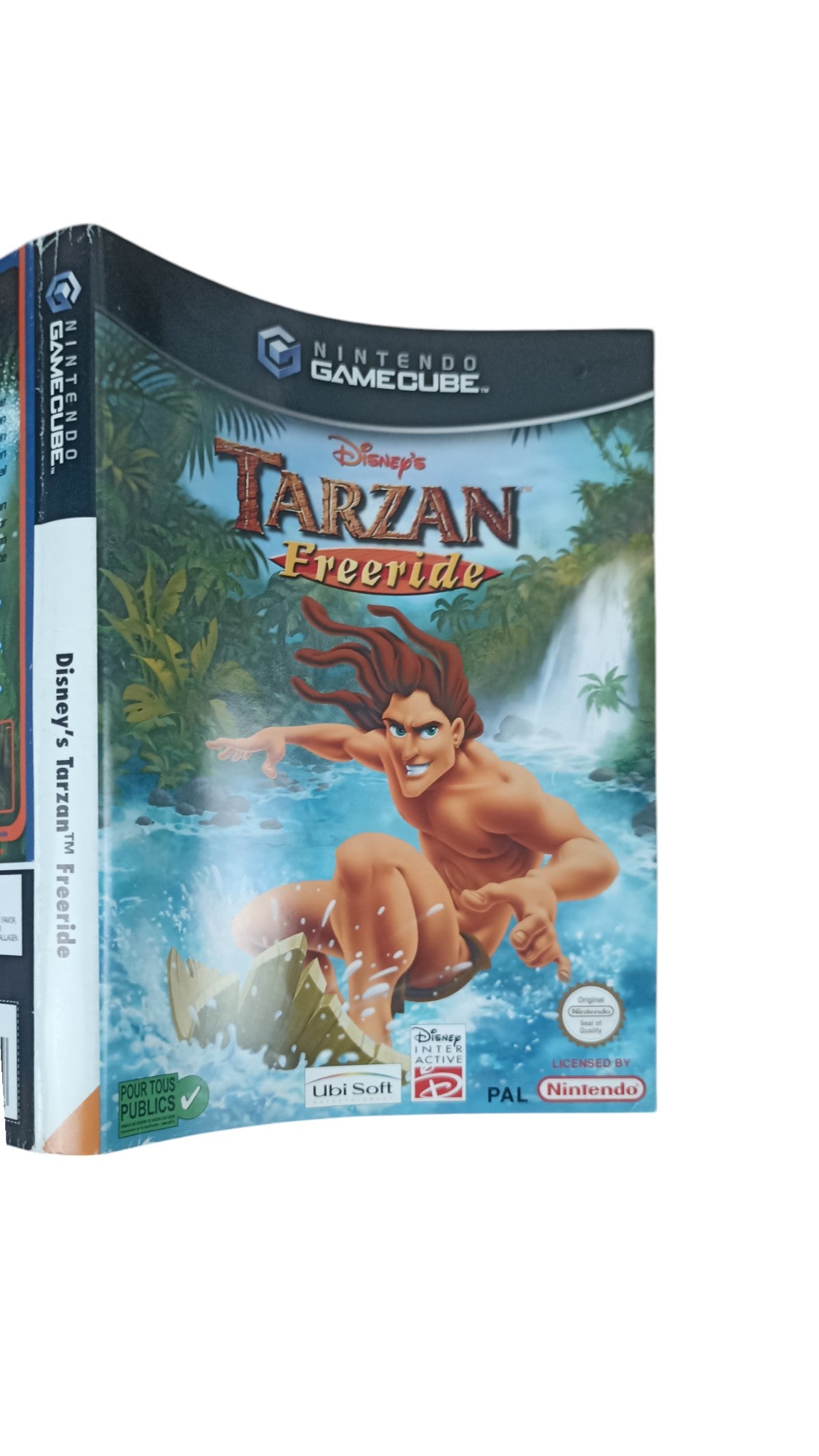 Jaquette Tarzan GameCube