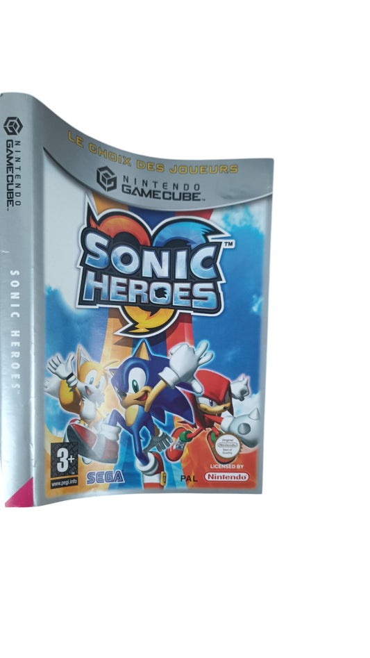 Jaquette Sonic Heroes GameCube