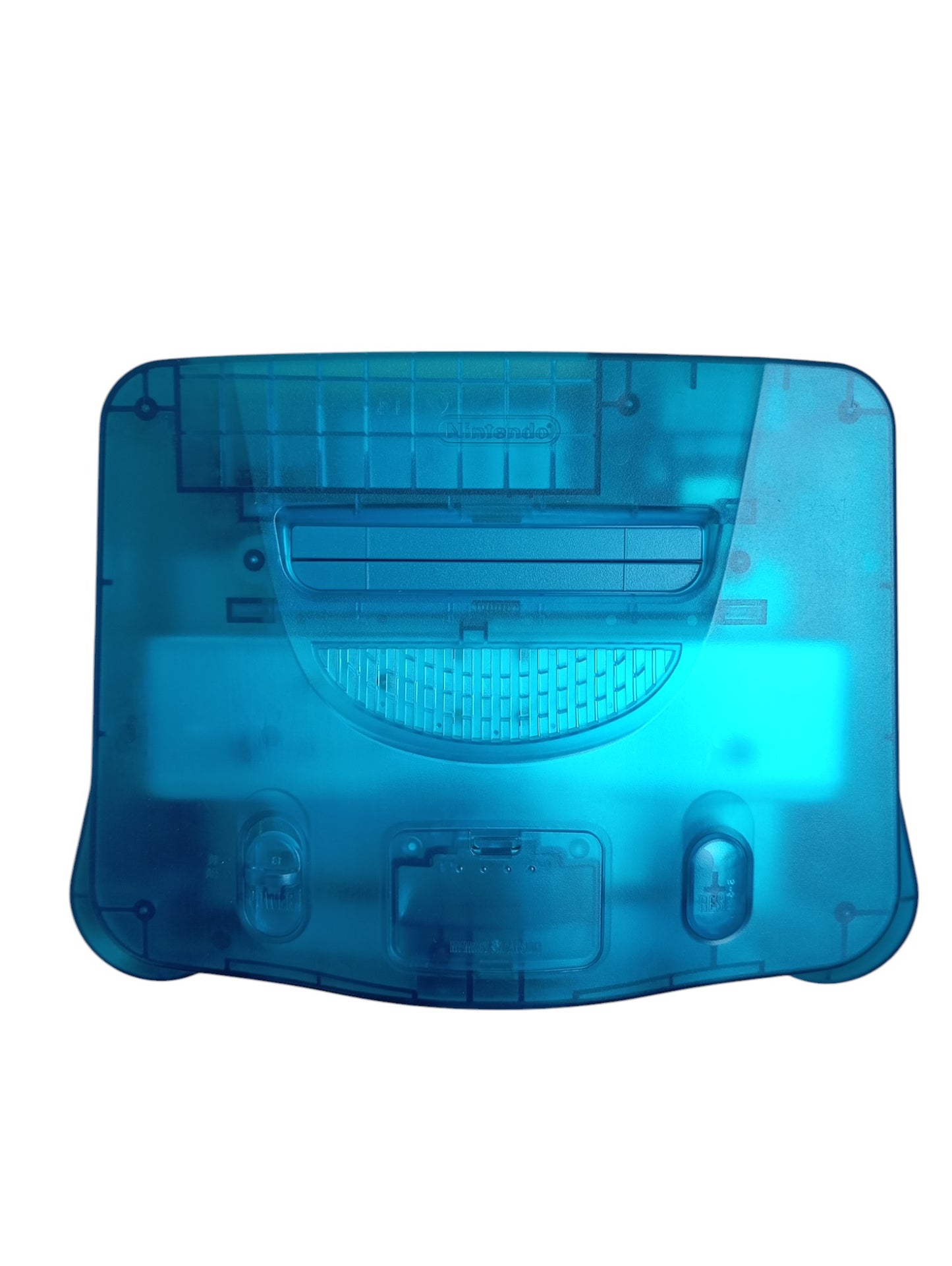 Console Nintendo 64 N64 Bleu Transparent