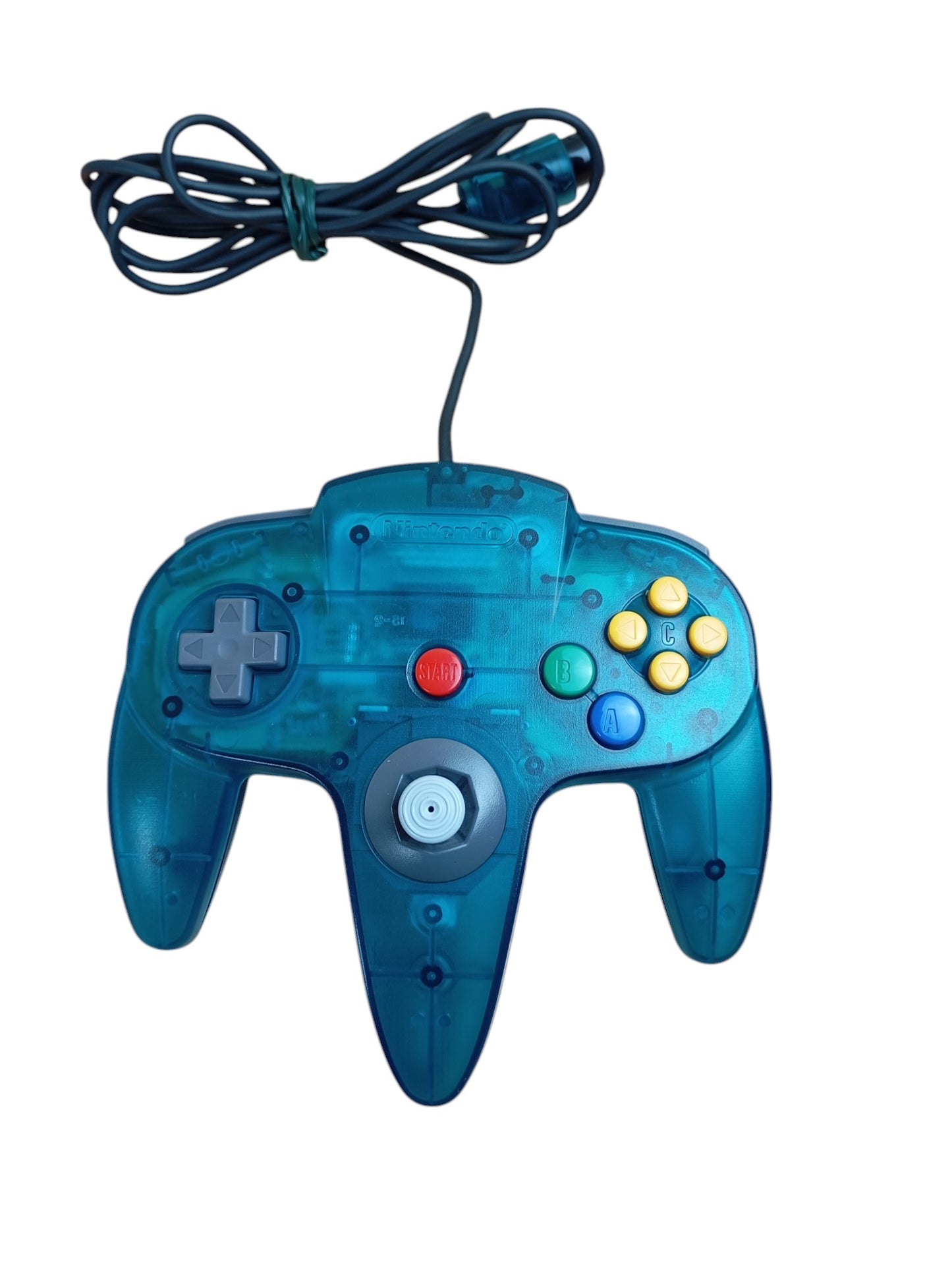 Console Nintendo 64 N64 Bleu Transparent