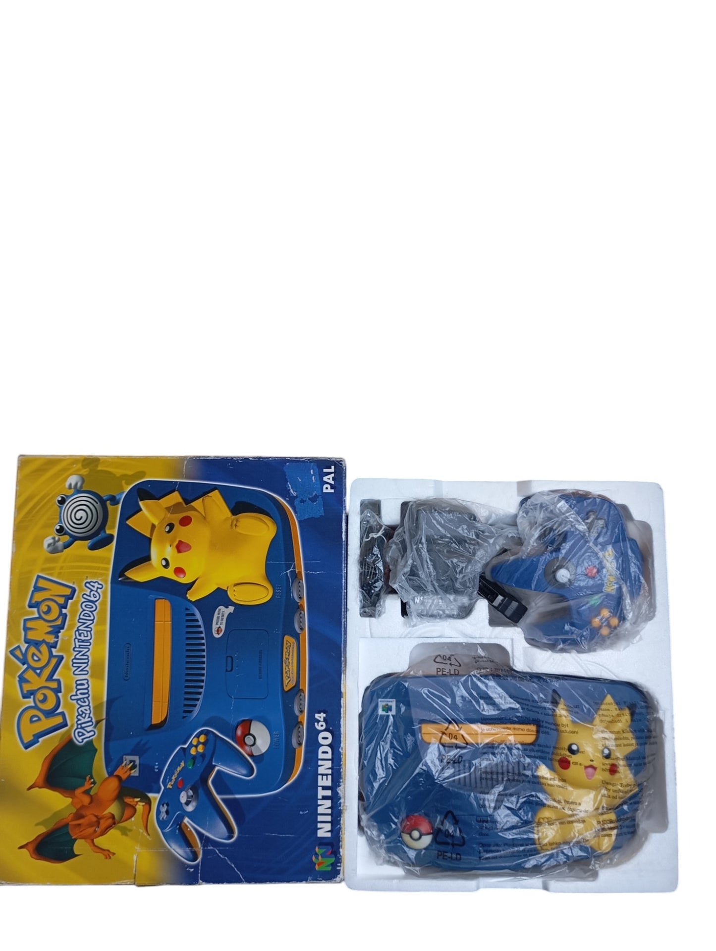 Pack Console Nintendo 64 Pokémon Pikachu Spécial Complet