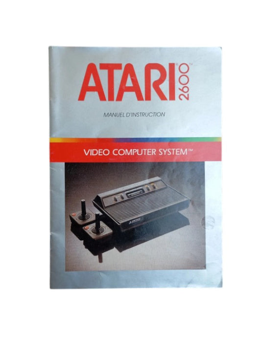 Notice Console Atari 2600