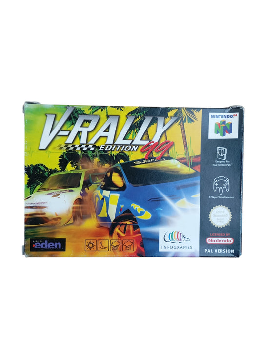 V-Rally 99 en boîte